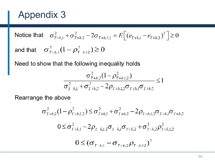 Appendix 3 Notice that Need to show that the following