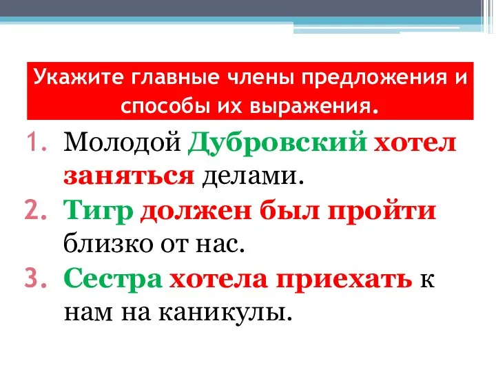 Молодой Дубровский хотел заняться делами. Тигр должен был пройти близко