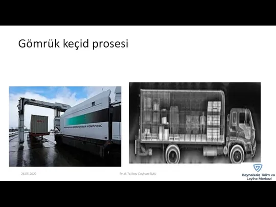 Gömrük keçid prosesi 26.05.2020 Ph.d. Talibov Ceyhun BMU