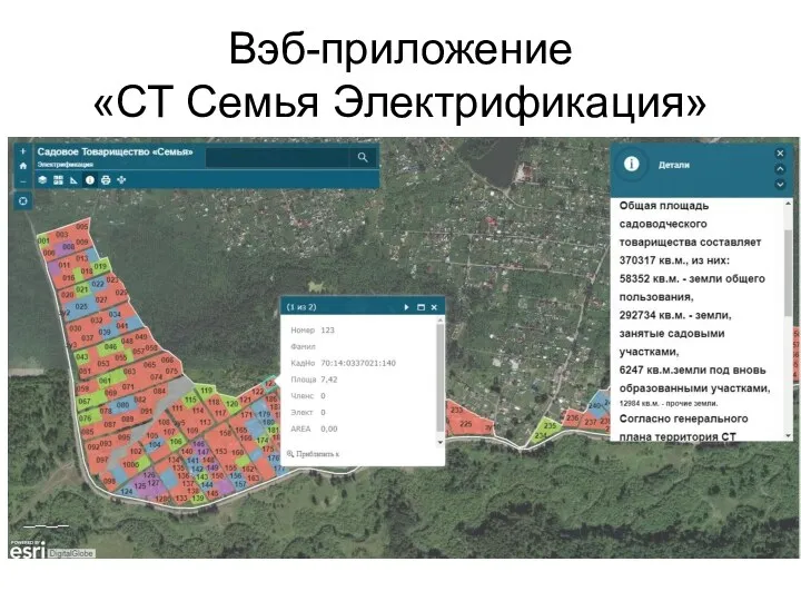 Вэб-приложение «СТ Семья Электрификация»