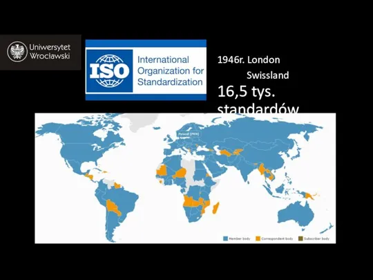 1946r. London Swissland 16,5 tys. standardów