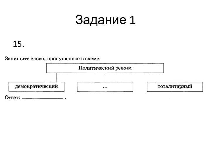 15. Задание 1