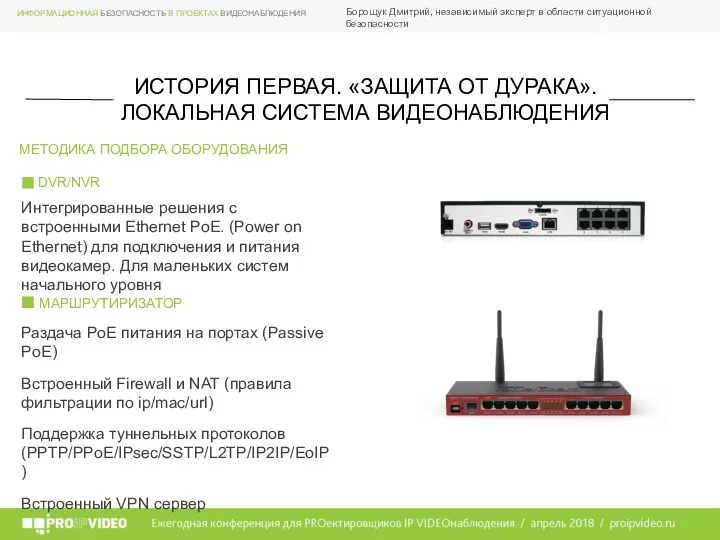 Борощук Дмитрий, независимый эксперт в области ситуационной безопасности МЕТОДИКА ПОДБОРА