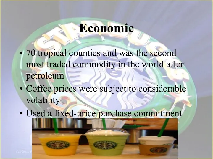 Economic 70 tropical counties and was the second most traded
