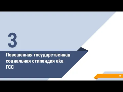 Повешенная государственная социальная стипендия aka ГСС 3