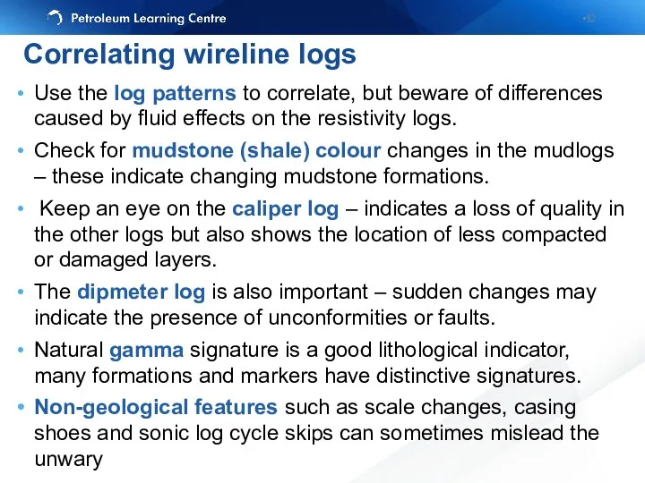 Use the log patterns to correlate, but beware of differences