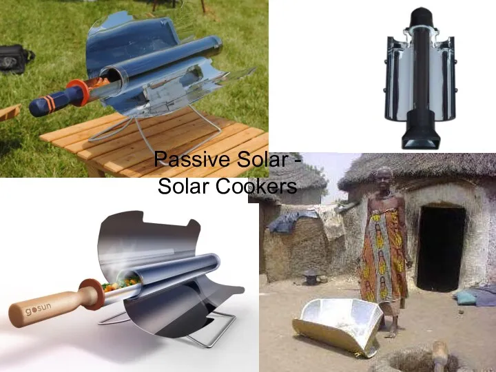 Passive Solar - Solar Cookers