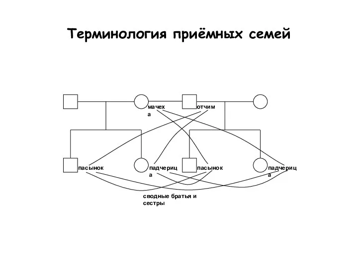 Терминология приёмных семей