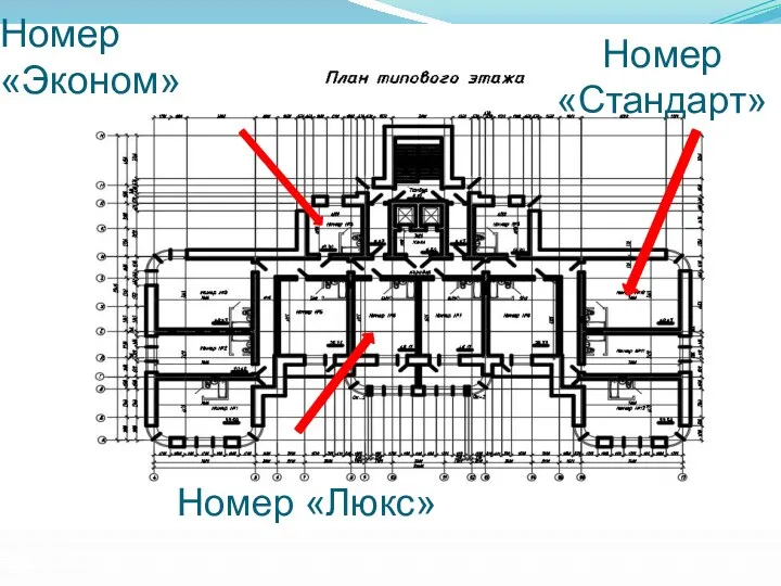 Номер «Эконом» Номер «Стандарт» Номер «Люкс»