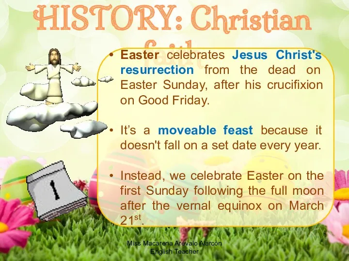 HISTORY: Christian faith Easter celebrates Jesus Christ's resurrection from the