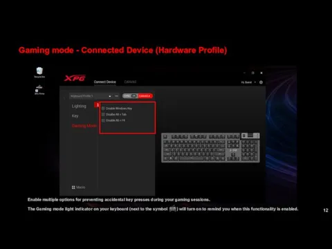 1 Enable multiple options for preventing accidental key presses during