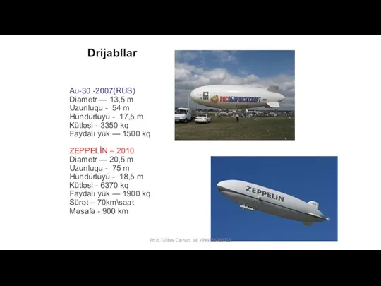 Drijabllar Au-30 -2007(RUS) Diametr — 13,5 m Uzunluqu - 54 m Hündürlüyü -