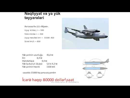Nəqliyyat və ya yük təyyarələri Антонов Ан-225 «Мрия». Uçuş kütləsi, t — 590