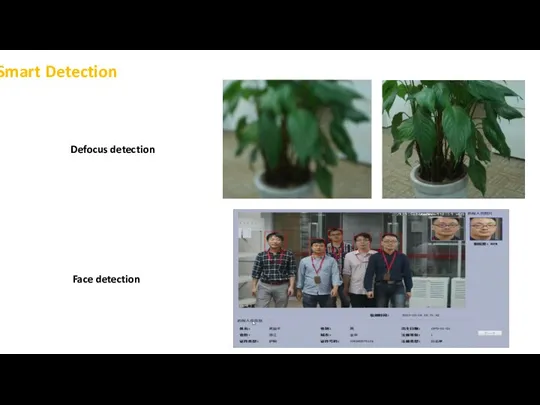 Defocus detection Face detection Smart Detection