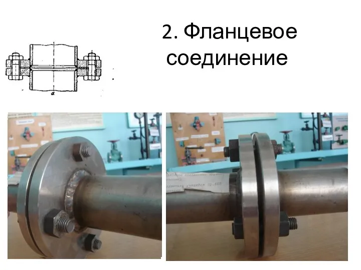 2. Фланцевое соединение