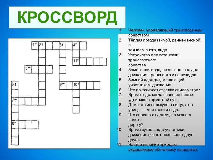 Человек, управляющий транспортным средством. Тёплая погода (зимой, ранней весной) с