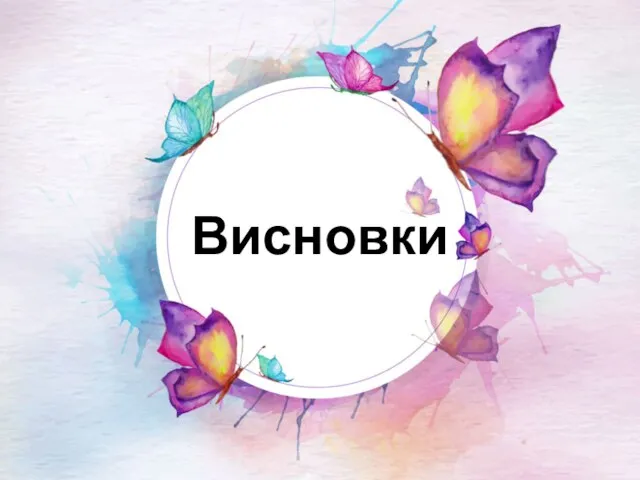 Висновки