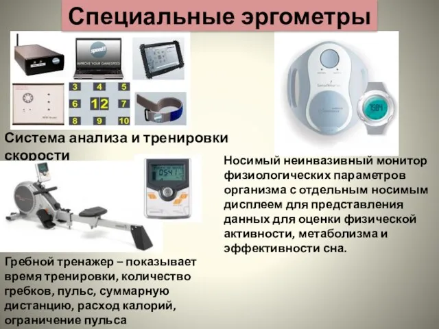 Система анализа и тренировки скорости Носимый неинвазивный монитор физиологических параметров