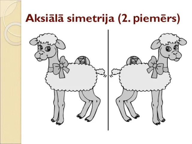 Aksiālā simetrija (2. piemērs)