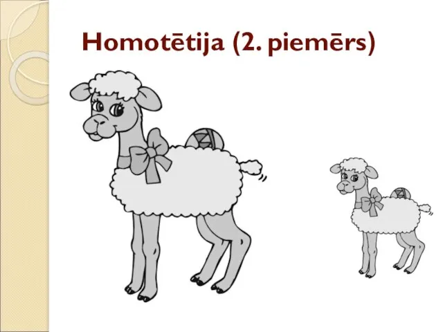 Homotētija (2. piemērs)