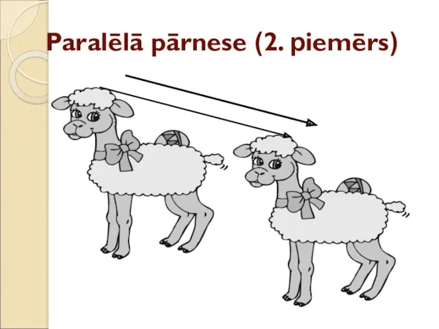 Paralēlā pārnese (2. piemērs)