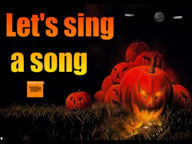 Let's sing a song Halloween sounds