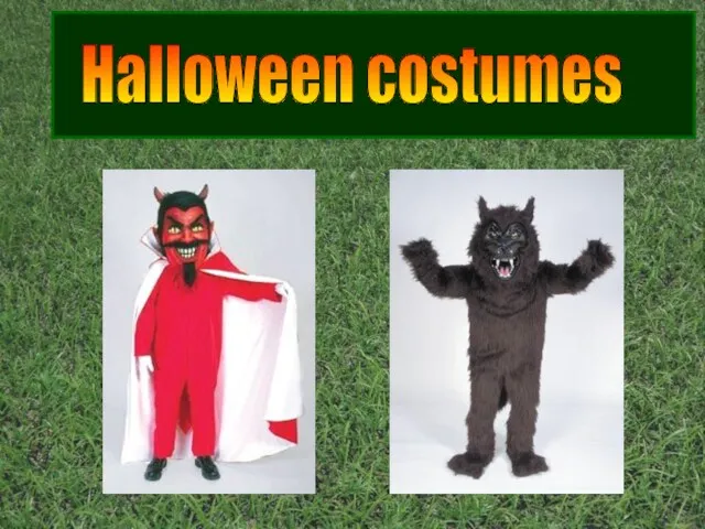 Halloween costumes