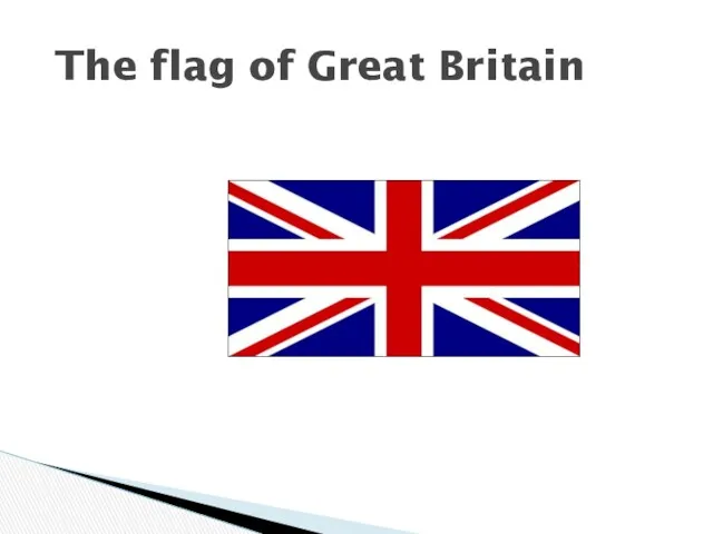 The flag of Great Britain