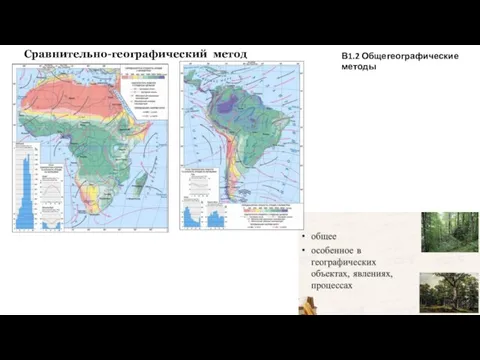 Сравнительно-географический метод В1.2 Общегеографические методы