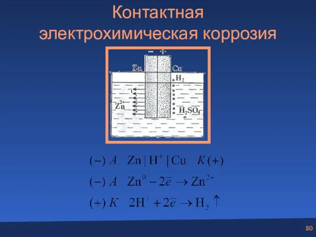 Контактная электрохимическая коррозия