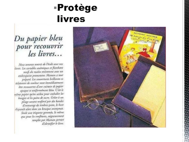 Protège livres