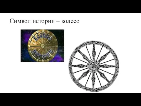 Символ истории – колесо