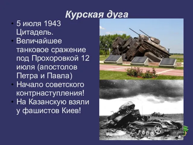 Курская дуга 5 июля 1943 Цитадель. Величайшее танковое сражение под