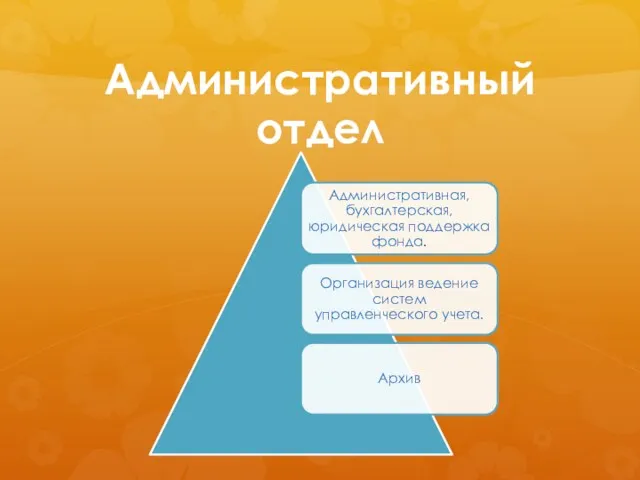 Административный отдел