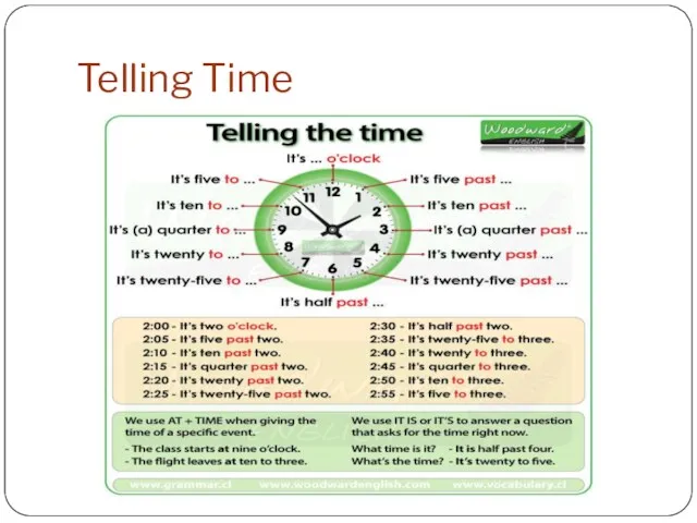 Telling Time