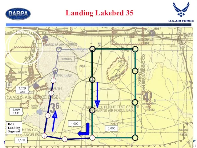 Landing Lakebed 35 3,069 IAF P34 lb35 Landing Segment 5,000