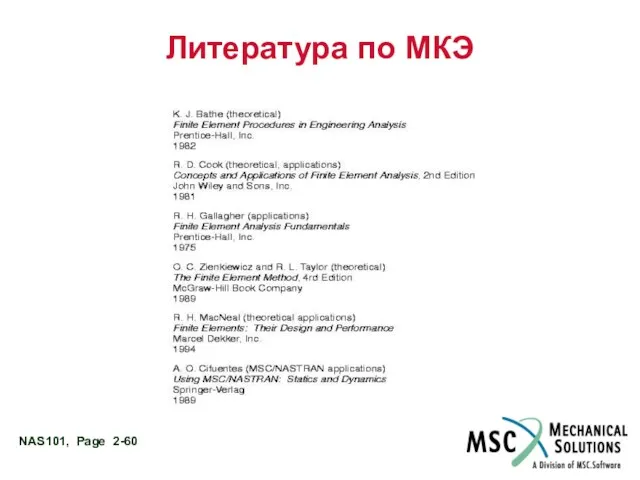 Литература по МКЭ