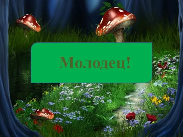 Молодец!