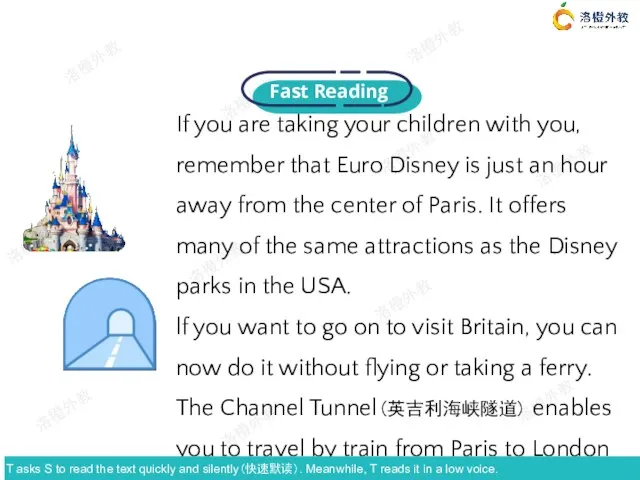 If you are taking your children with you, remember that Euro Disney is