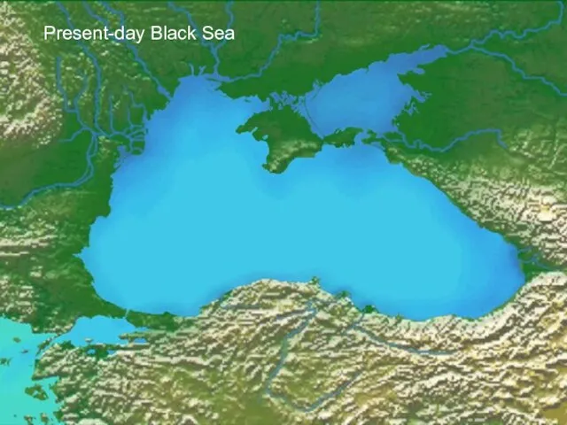 Present-day Black Sea