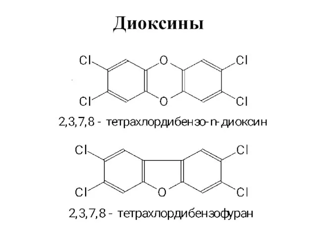 Диоксины .