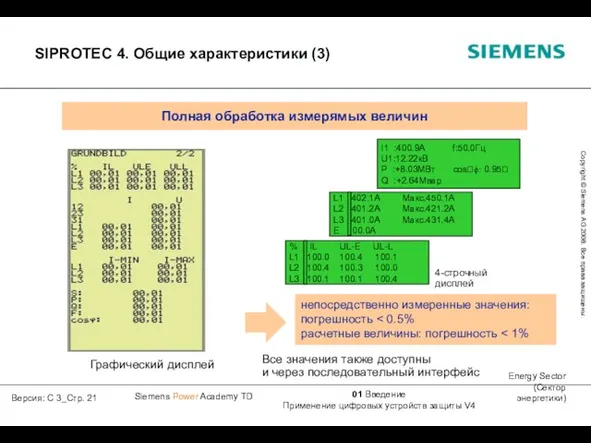 Полная обработка измерямых величин непосредственно измеренные значения: погрешность расчетные величины: