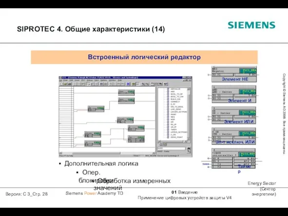 Элемент НЕ Элемент И Элемент ИЛИ Эл-т исключ. ИЛИ Таймер