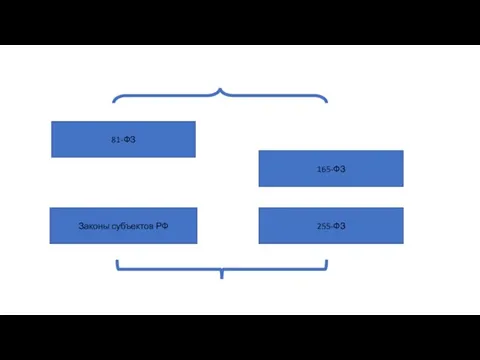 81-ФЗ 165-ФЗ 255-ФЗ Законы субъектов РФ