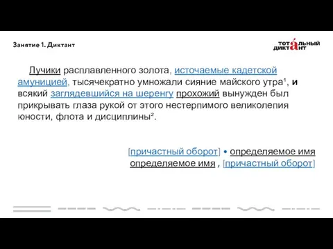 Лучики расплавленного золота, источаемые кадетской амуницией, тысячекратно умножали сияние майского