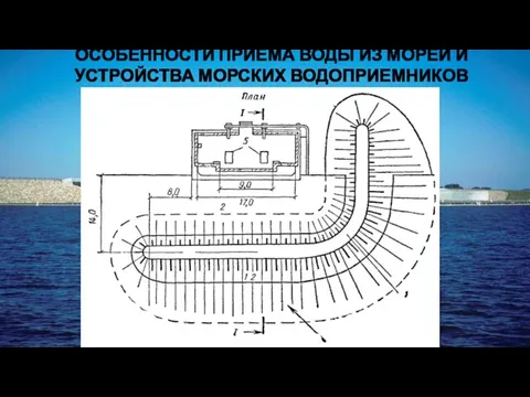 ОСОБЕННОСТИ ПРИЕМА ВОДЫ ИЗ МОРЕЙ И УСТРОЙСТВА МОРСКИХ ВОДОПРИЕМНИКОВ