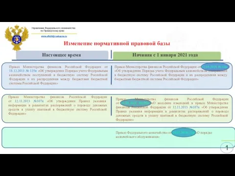 1 Приказ Министерства финансов Российской Федерации от 13.04.2020 № 66н