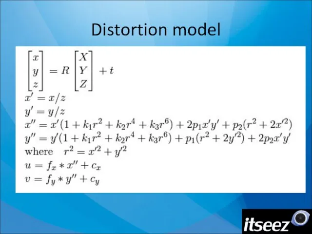 Distortion model