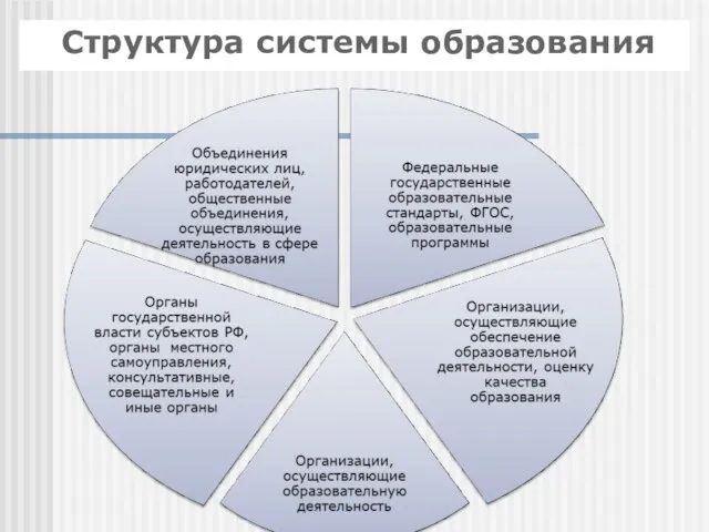 Структура системы образования