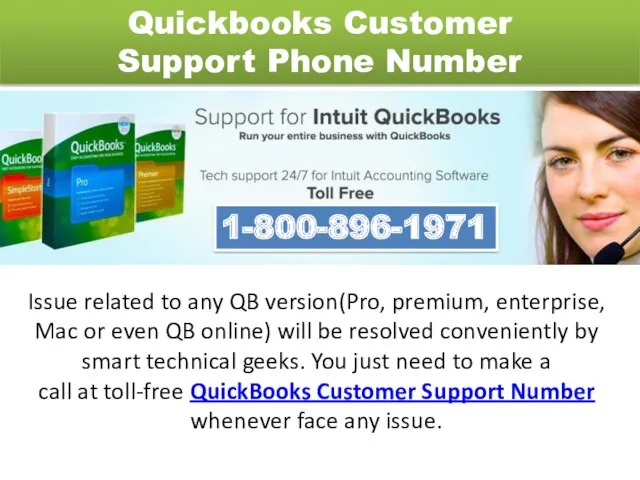 Quickbooks Customer Support Phone Number Issue related to any QB